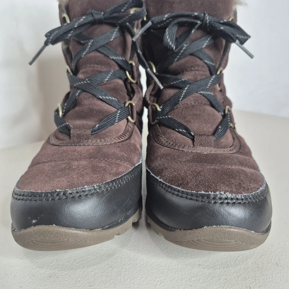 Sorel Tivoli Faux Fur Waterproof Winter Boots - Size 7